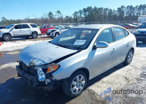 2008 Hyundai Elantra Gls/Se z USA, uszkodzony, nr VIN KMHDU46D68U492685